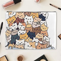 Cat-kitten Cosmetic Bag (xl) by Jancukart