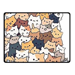 Cat-kitten Fleece Blanket (small)