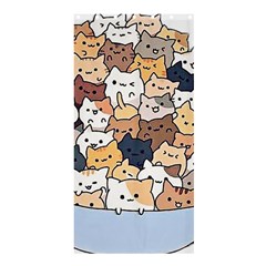 Cat-kitten Shower Curtain 36  X 72  (stall)  by Jancukart