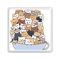 Cat-kitten Memory Card Reader (square) by Jancukart