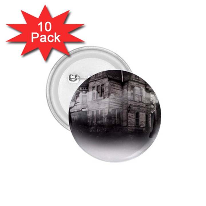 Haunted-night Building 1.75  Buttons (10 pack)