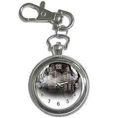 Haunted-night Building Key Chain Watches by Jancukart