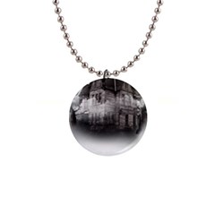 Haunted-night Building 1  Button Necklace by Jancukart