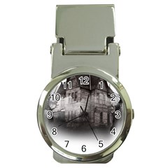 Haunted-night Building Money Clip Watches