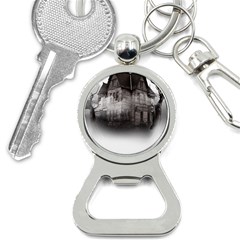 Haunted-night Building Bottle Opener Key Chain