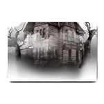 Haunted-night Building Small Doormat  24 x16  Door Mat