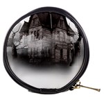 Haunted-night Building Mini Makeup Bag Front