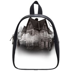 Haunted-night Building School Bag (small)