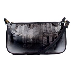 Haunted-night Building Shoulder Clutch Bag by Jancukart