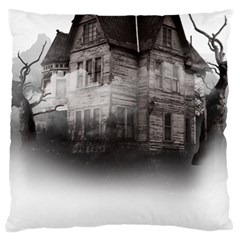 Haunted-night Building Large Cushion Case (two Sides)