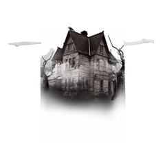 Haunted-night Building Lightweight Drawstring Pouch (l) by Jancukart