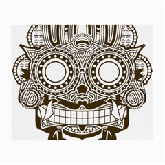 Barong-mask-art-bali Small Glasses Cloth