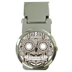 Barong-mask-art-bali Money Clip Watches