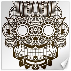 Barong-mask-art-bali Canvas 12  X 12 