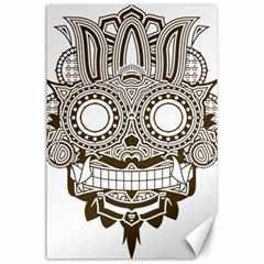 Barong-mask-art-bali Canvas 24  X 36 