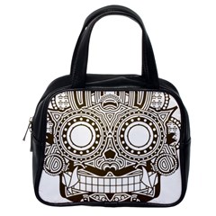 Barong-mask-art-bali Classic Handbag (one Side)