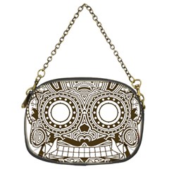 Barong-mask-art-bali Chain Purse (two Sides) by Jancukart