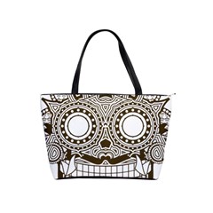 Barong-mask-art-bali Classic Shoulder Handbag