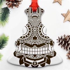 Barong-mask-art-bali Christmas Tree Ornament (two Sides)