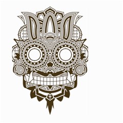 Barong-mask-art-bali Large Garden Flag (two Sides)