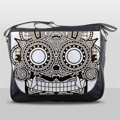 Barong-mask-art-bali Messenger Bag