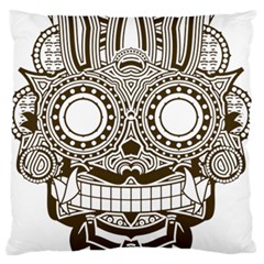 Barong-mask-art-bali Standard Flano Cushion Case (two Sides)