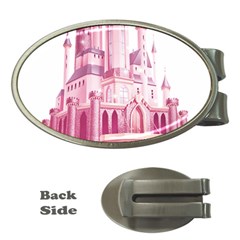 Pink Castle Money Clips (oval)  by Jancukart