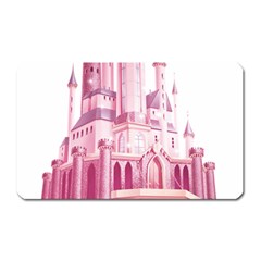 Pink Castle Magnet (rectangular)