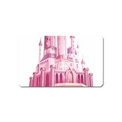 Pink Castle Magnet (name Card)