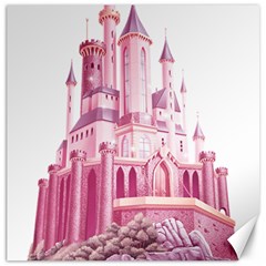 Pink Castle Canvas 20  X 20 