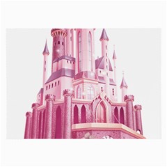 Pink Castle Large Glasses Cloth by Jancukart