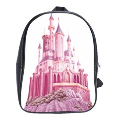 Pink Castle School Bag (large)