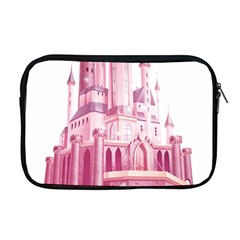 Pink Castle Apple Macbook Pro 17  Zipper Case