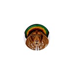 Lion Rastafari 1  Mini Magnets Front