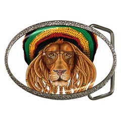 Lion Rastafari Belt Buckles