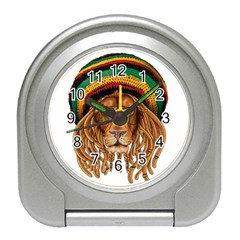 Lion Rastafari Travel Alarm Clock