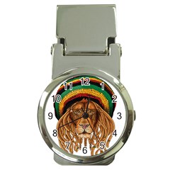 Lion Rastafari Money Clip Watches