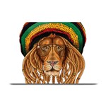 Lion Rastafari Plate Mats 18 x12  Plate Mat