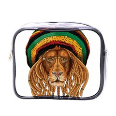 Lion Rastafari Mini Toiletries Bag (one Side) by Jancukart