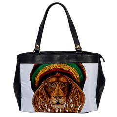 Lion Rastafari Oversize Office Handbag by Jancukart