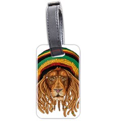 Lion Rastafari Luggage Tag (two Sides)