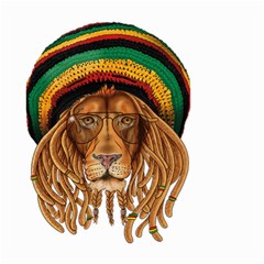 Lion Rastafari Small Garden Flag (two Sides)