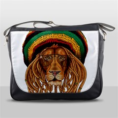 Lion Rastafari Messenger Bag