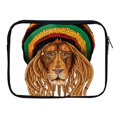 Lion Rastafari Apple Ipad 2/3/4 Zipper Cases by Jancukart