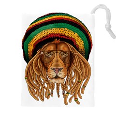 Lion Rastafari Drawstring Pouch (5xl)