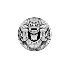 Balinese-art Barong-drawing-bali Golf Ball Marker (10 Pack)