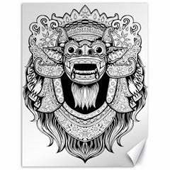 Balinese-art Barong-drawing-bali Canvas 18  X 24 