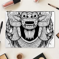 Balinese-art Barong-drawing-bali Cosmetic Bag (xl) by Jancukart