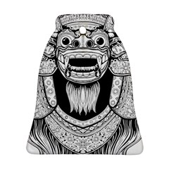 Balinese-art Barong-drawing-bali Bell Ornament (two Sides) by Jancukart