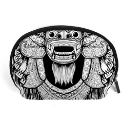 Balinese-art Barong-drawing-bali Accessory Pouch (large)